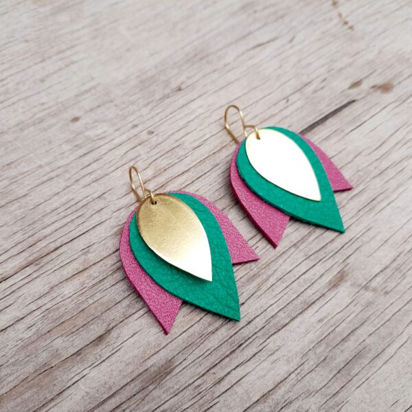 BPL9 Tulip large Pink_Green Tulip Large